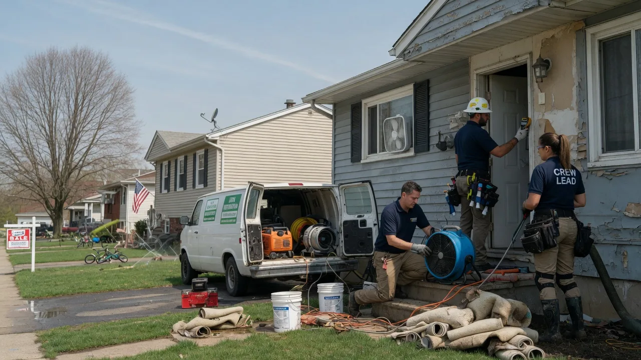 Flood Cleanup in Bowdoinham, ME near me